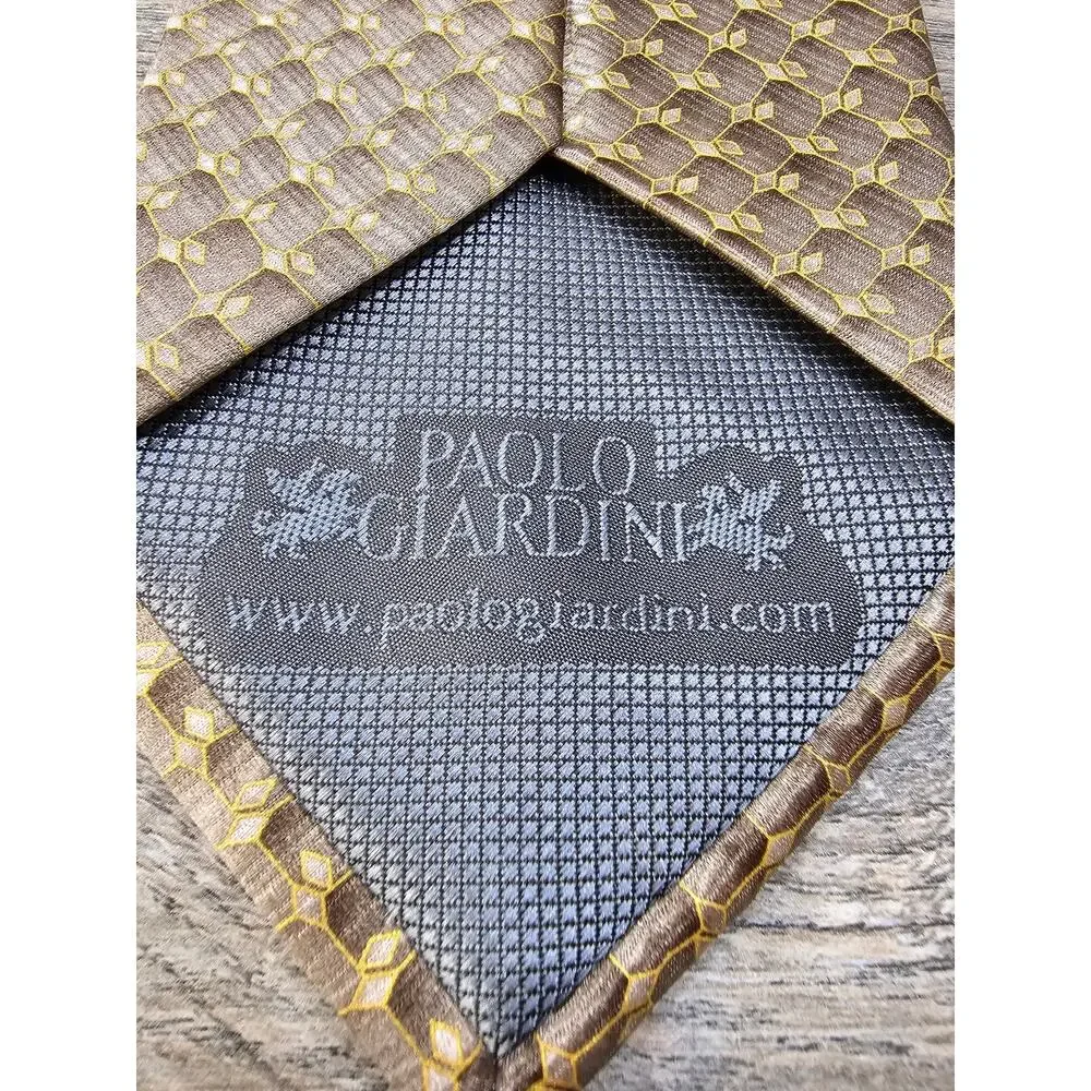 Paolo Giardini Italy Men's Neck Tie 100% Silk